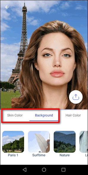 Skin Color и Background