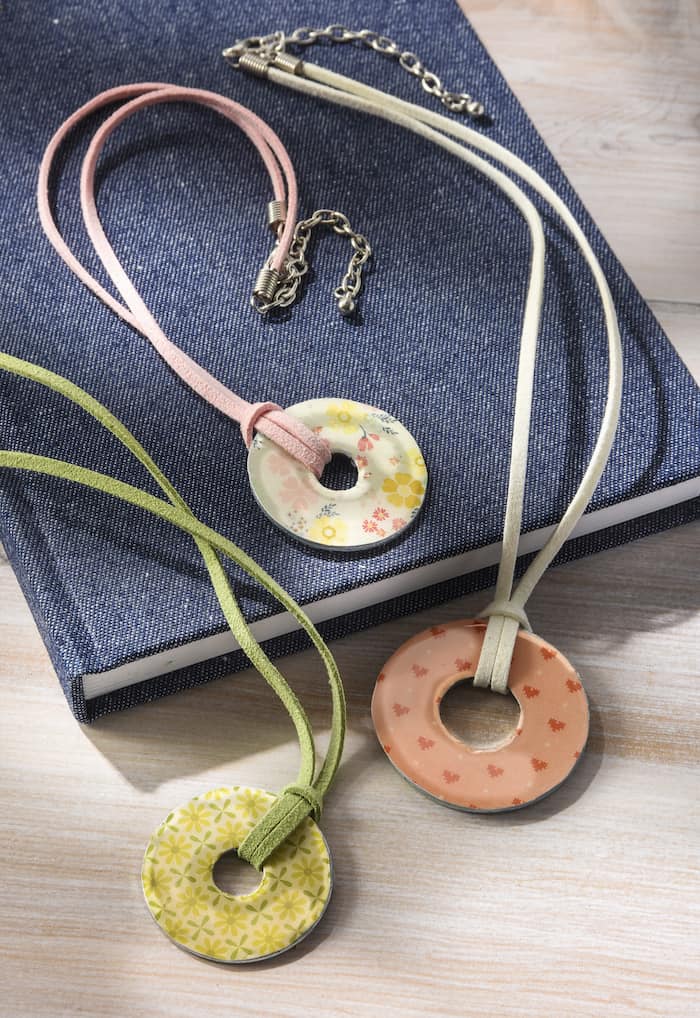 Dimensional Magic Washer Necklaces