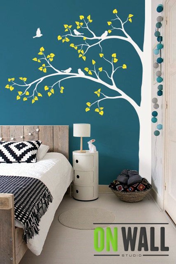 Elegant Wall Painting Ideas For Your Beloved Home (35)