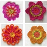 4 Simple Flowers to Crochet