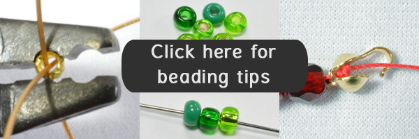 Click here for beading tips from Katie Dean