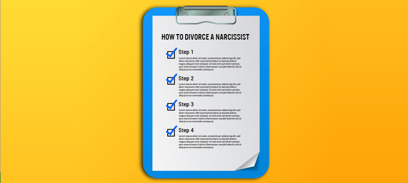 preparing to divorce a narcissist